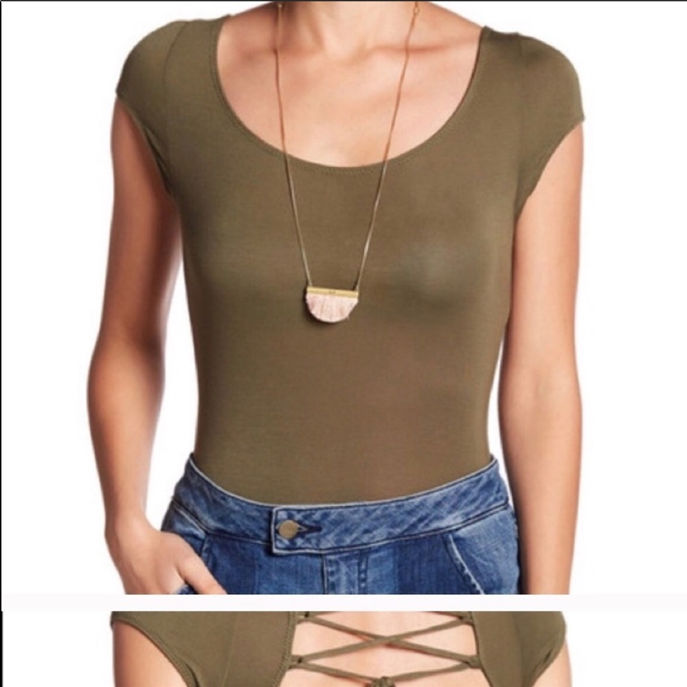 NWOT free people bodysuit